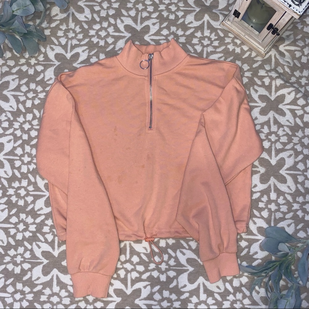 Crop sweater